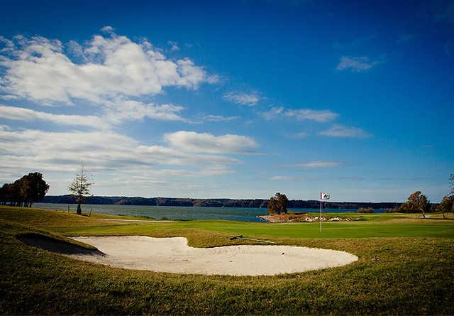 A view of a hole at Champions Course from Shangri-La Country Club