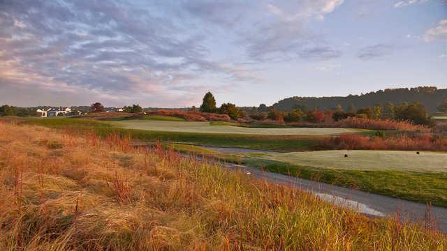 View from the 8th hole on Kodiak nine at Bear Trap Dunes Golf Club