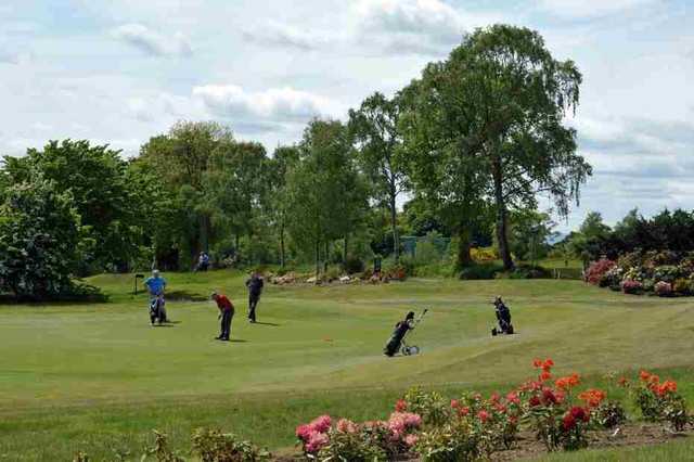 Strathmore GC: Putting greens