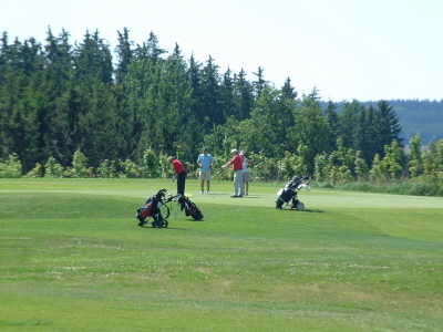 A view from Tegernbach Golf Course