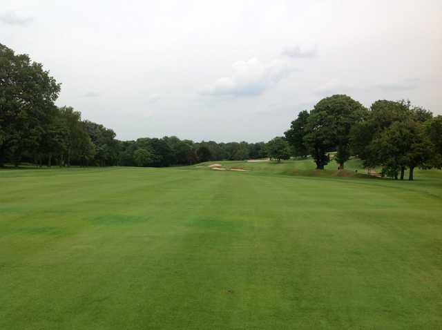 The stunning 10th fairway at Moselely Golf Club