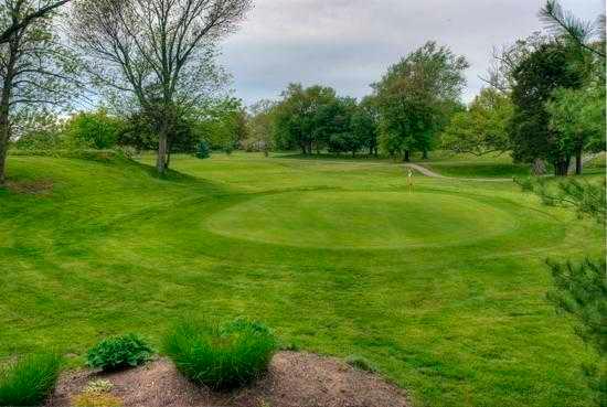 A view of the 12th hole at Dye's Walk Golf Course