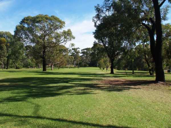 A view of fairway at Valley View Par 3 Golf Course