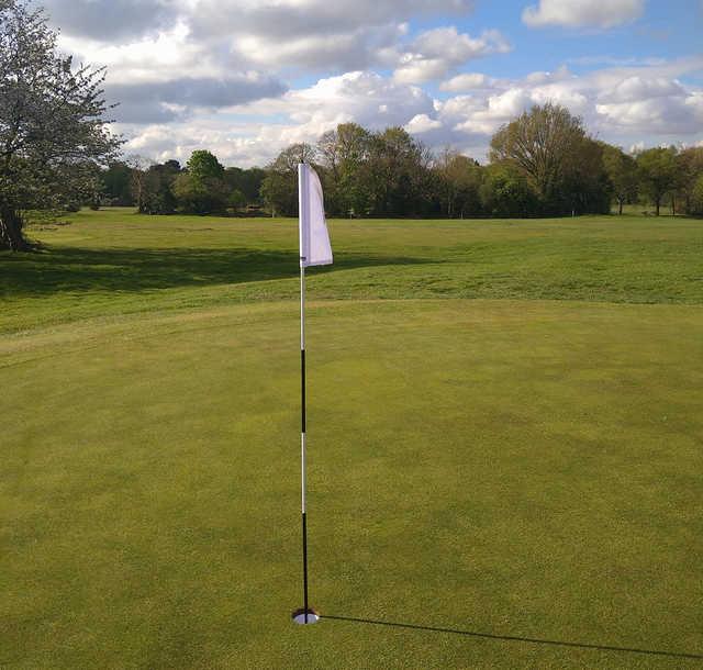 A view from Wirral Golf Club.