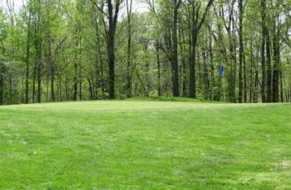 A view of green at Whispering Hills Golf Course