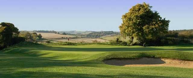Wonderful views from the 14th green at Marlborough Golf Club.