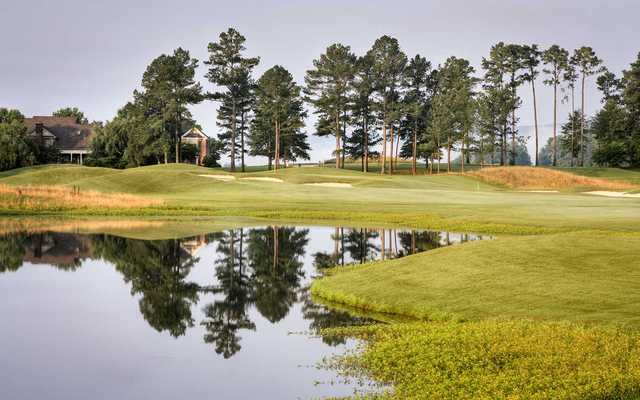 A view of hole #15 from Highlands at Hampton Cove Golf Course.
