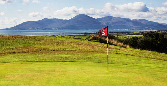 A view of hole #2 at Bright Castle Golf Club.