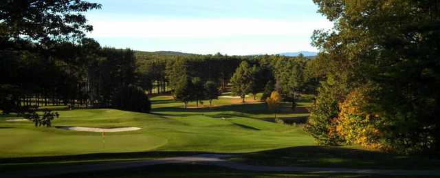 A view of a hole at Laconia Country Club