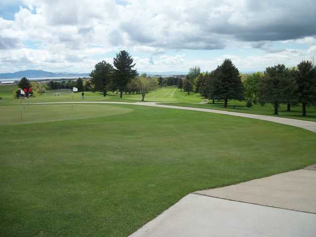 A view from Hubbard Memorial Golf Course