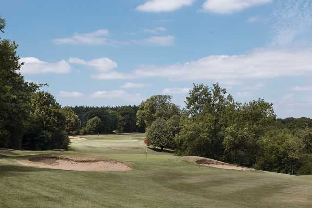 View of the 2nd green at Rushcliffe Golf Club