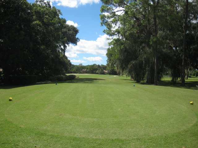 A view from the 18th tee at Bent Tree Country Club