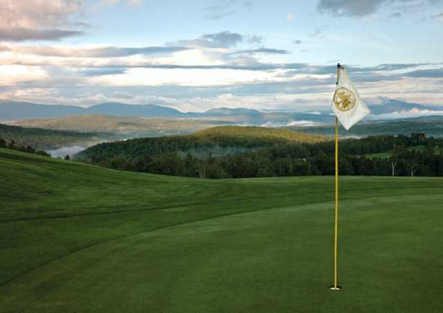 A view of a hole from Balsams Resort