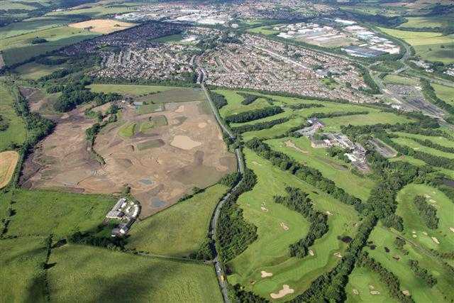 Aerial view from Cathedral Course from Ramside Hall Hotel & Golf Club