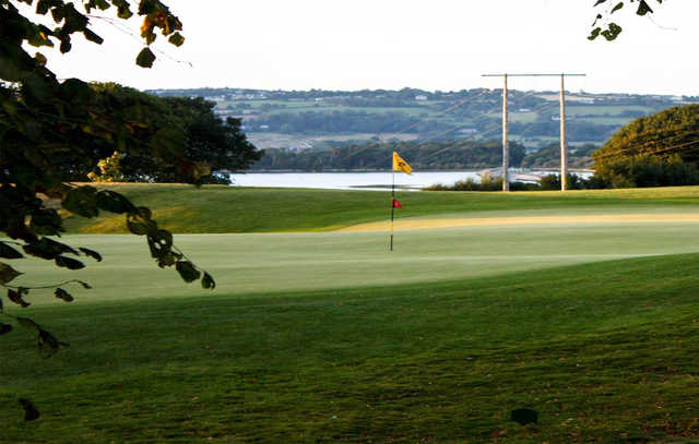 A view of a hole at Cobh Golf Club