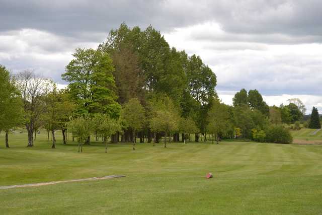 A view from a tee at Roscommon Golf Club.
