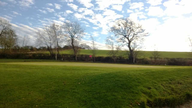 A view of a hole at Bridgend Golf & FootGolf.