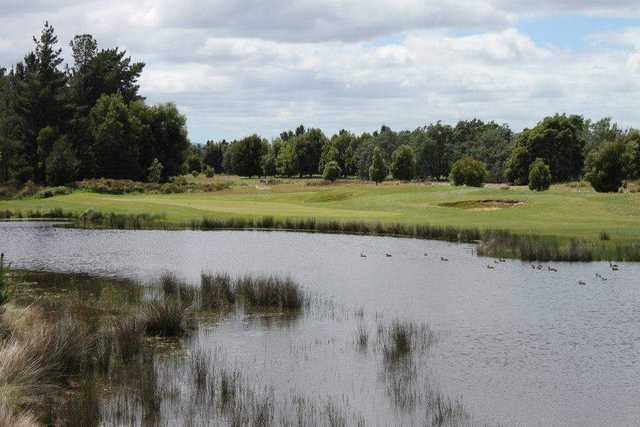 View from Llanherne Golf Club