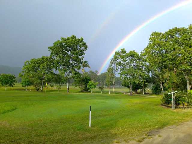 A view from Cardwell Golf Club.