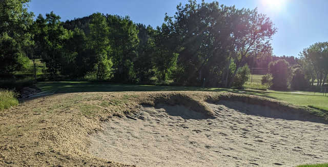 A view of the 5th hole at Hart Ranch Golf Club.