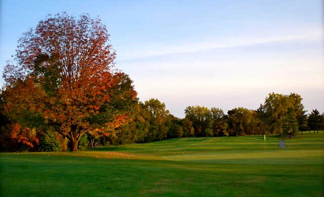 A view of a green at Marion Elks Country Club