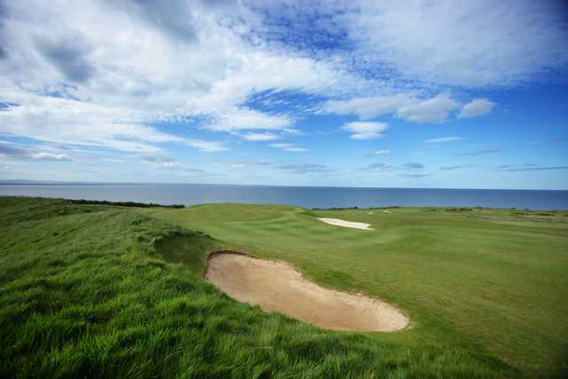 A view of the 5th hole at The Kittocks Course from Fairmont St. Andrews.