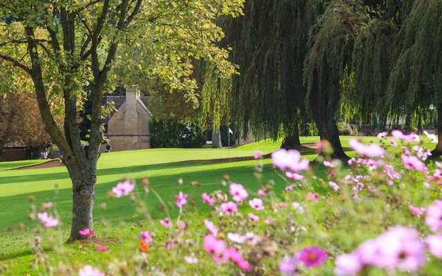 A view of hole #2 at Lilley Brook Golf Club.