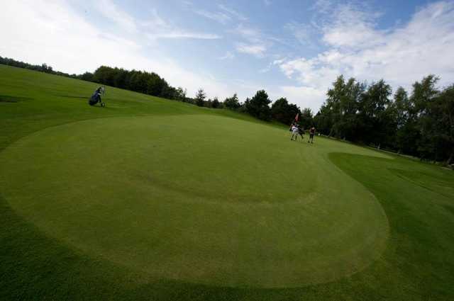 A view of a green at Foret Verte Golf Club