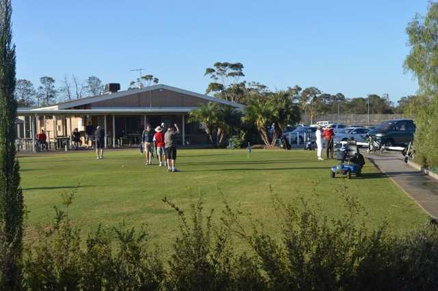 View from Mawson Lakes Golf Club