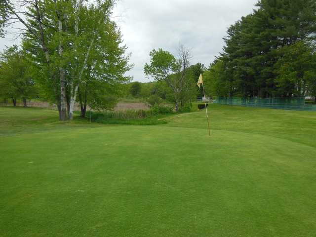 A view of a green at the Golf Course from Bolduc Park