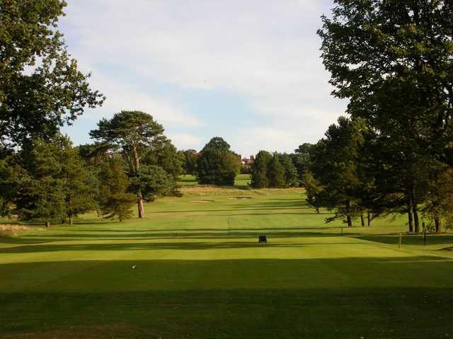 A tough looking par-3 at Bruntsfield Links