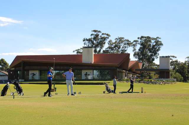 Huntingdale's clubhouse