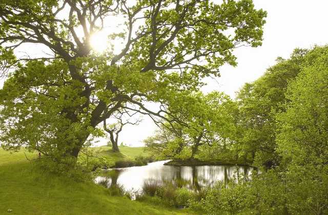 View from Mossock Hall GC