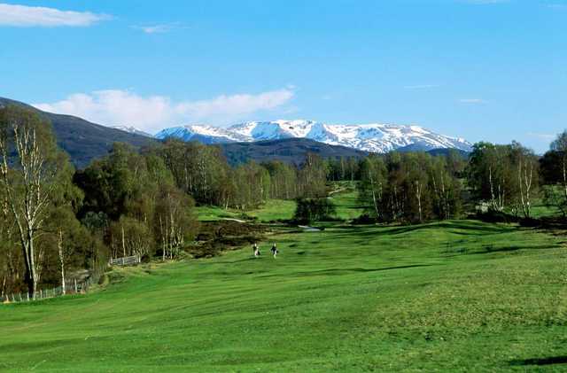Boat of Garten Golf Course with spectacular drop