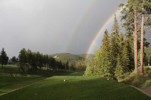 A view from a tee at Lead Country Club