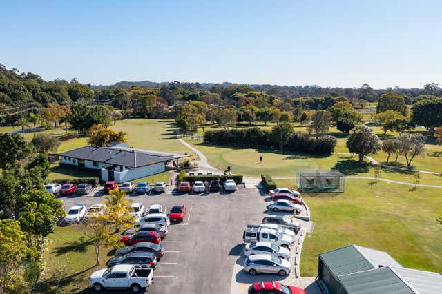 Aerial view from Meadow Park Golf Course.