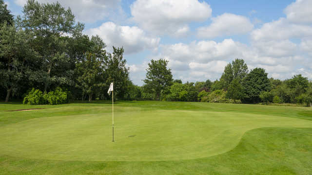 A view of the 8th hole at Glen Gorse Golf Club.
