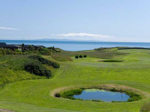 A view from Brighouse Bay Golf Club.