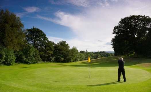 A view of a hole at Tapton Park Golf Course