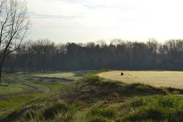 A view from tee #1 at Wolf Run Golf Club