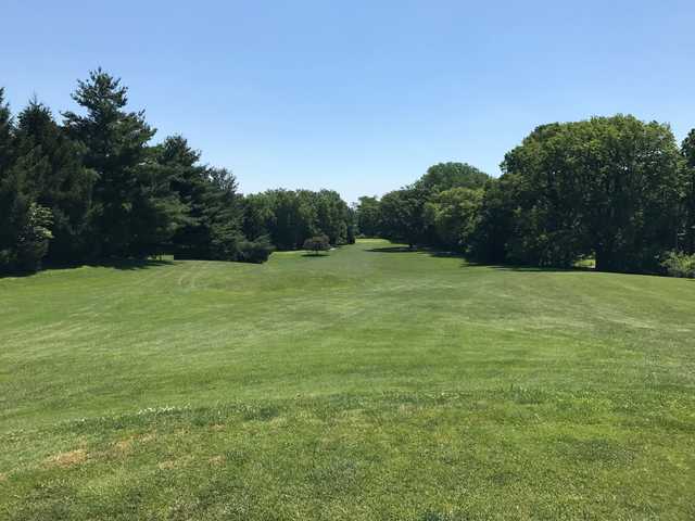 A sunny day view from Antlers Pointe Golf Club.