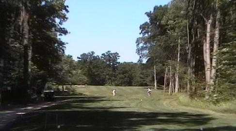 A sunny day view from Raccoon Lake Golf Course