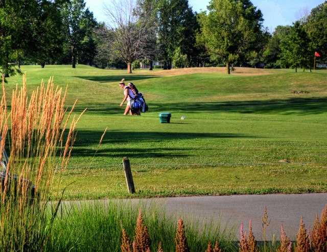 A view from Foster Park Golf Course