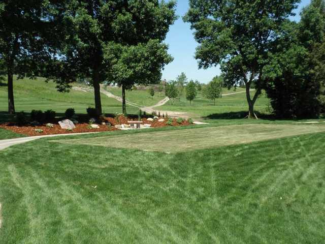 A view of the 14th tee at Willow Run Golf Course.