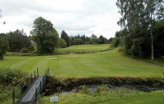 A look at the 3rd hole on the Wee Course at Whitecraigs Golf Club