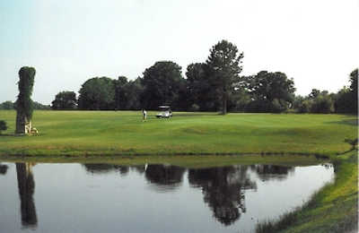 A view over the water from Stoney Mountain Golf Club