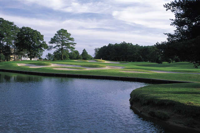 A view of the 8th green at Rehoboth Beach Country Club.