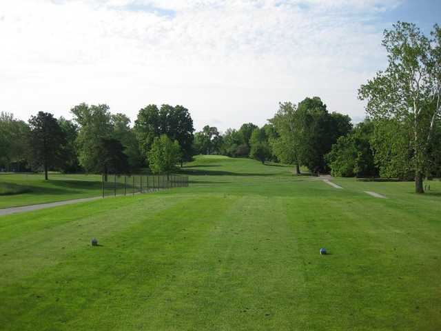 A view from tee #10 at Pleasant Run Golf Course