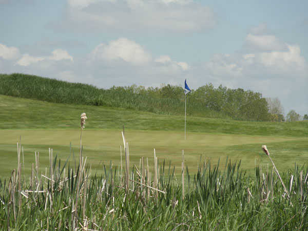 View of the 17th hole at Stonehenge Golf Club