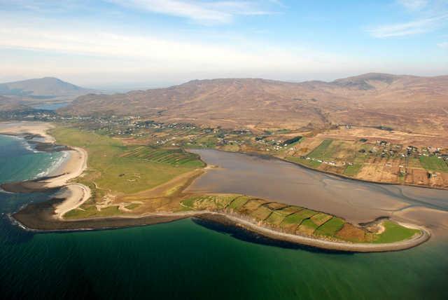Aerial view of Mulranny Golf Club